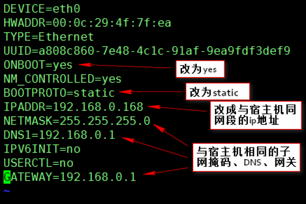 如何在Linux系统中进行桥接配置？