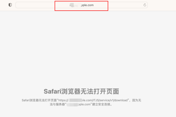 为何我的苹果Safari浏览器无法连接服务器？  第1张