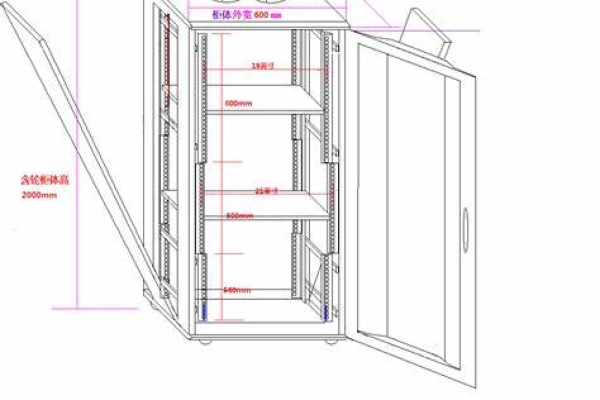 标准服务器柜的尺寸是多少？  第1张