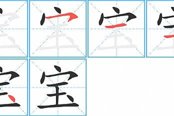 宝字究竟有多少笔画？如何正确书写宝字？