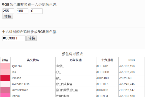 如何将RGB颜色值转换为16进制表示？