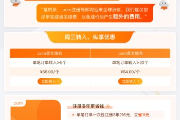 您的公司网站域名续费一年需要多少钱？