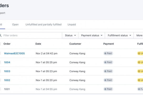 如何高效管理Shopify店铺中的订单处理流程？  第1张