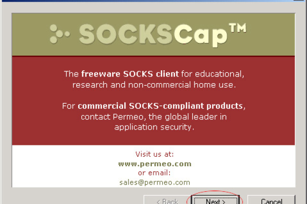 如何使用sockscapv2进行代理设置？  第1张