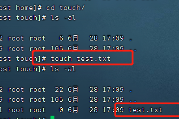 Linux系统中touch命令如何使用  第1张