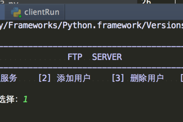 python 简易ftp服务器_FTP