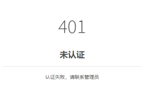 山大生殖app遭遇401服务器错误，这究竟意味着什么？