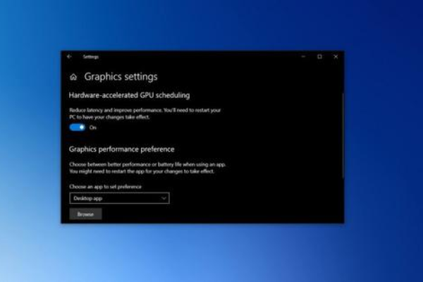 如何在Windows 10中强制启用硬件加速GPU调度功能？  第1张