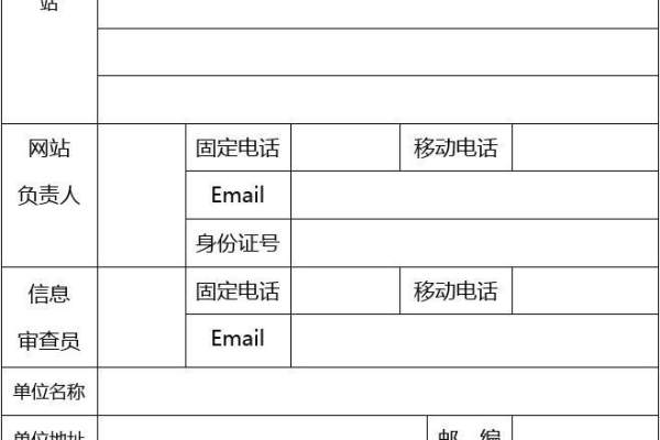 个人网站备案 各省_下载备案材料模板  第1张