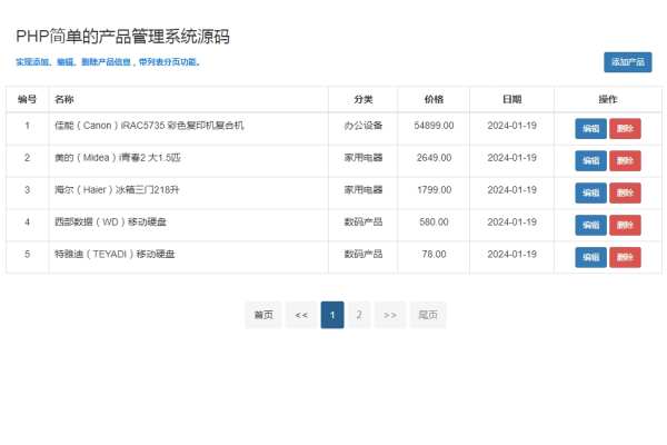 php简单企业网站源码_PHP  第1张