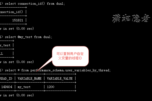 如何在MySQL中有效地定义和使用变量？