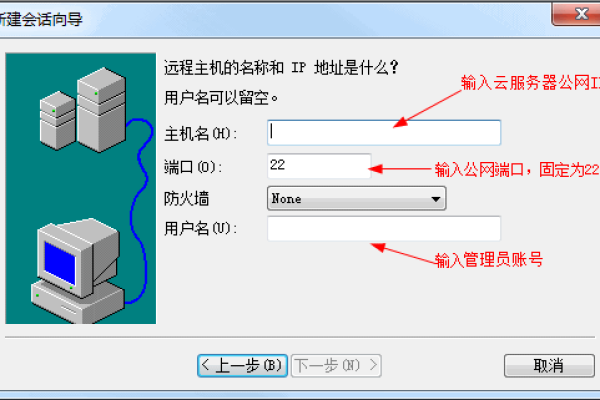 怎么进入云主机？