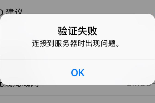 苹果iPad连接服务器时出错，这代表了什么？