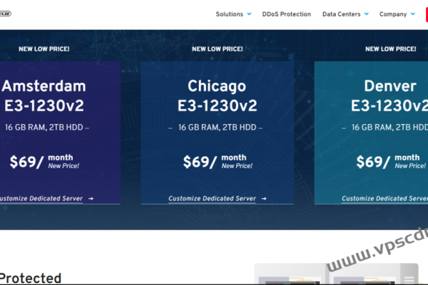 ServerDeals：$50|月|E3-1270v3|32GB内存|500GB SSD硬盘|100TB流量|1Gbps带宽|达拉斯|纽约|佛罗里达