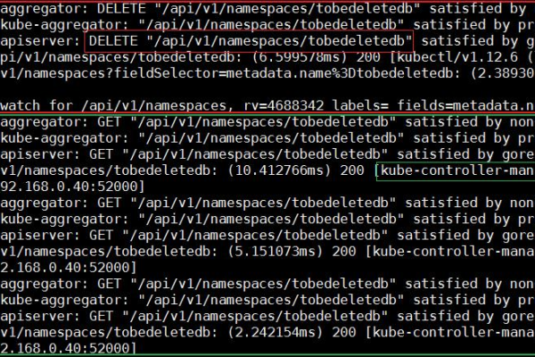 k8s 查询所有 namespace_查询所有Namespaces