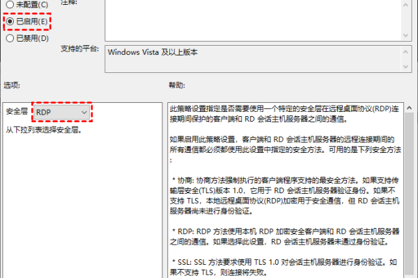 安全层rdp_配置RDP资源客户端代理（3.3.26.0及以上版本）