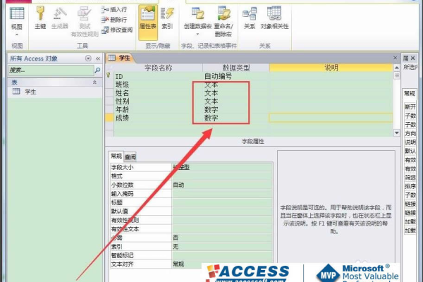 access 数据库自动编号_自动编号