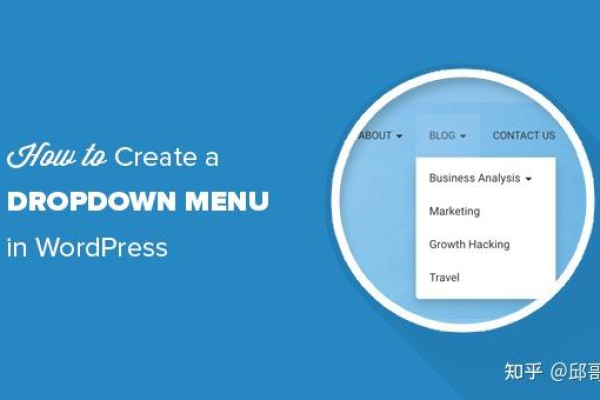 如何在WordPress中轻松设置下拉菜单以优化网站导航？  第1张