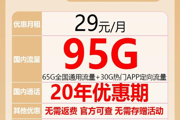 29元享95G流量，移动乐玩卡真的划算吗？