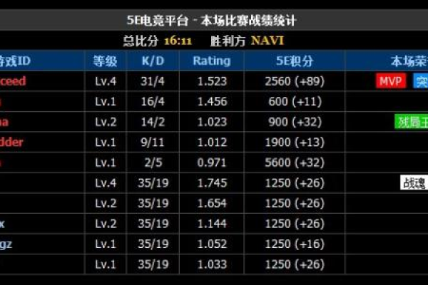 5e平台与官方匹配服务器有何区别？