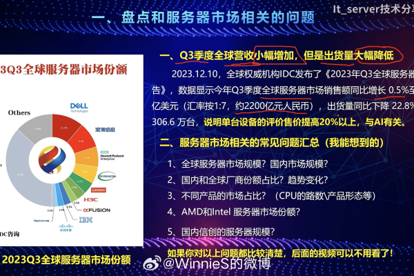 哪些品牌在单机服务器市场中占据主导地位？