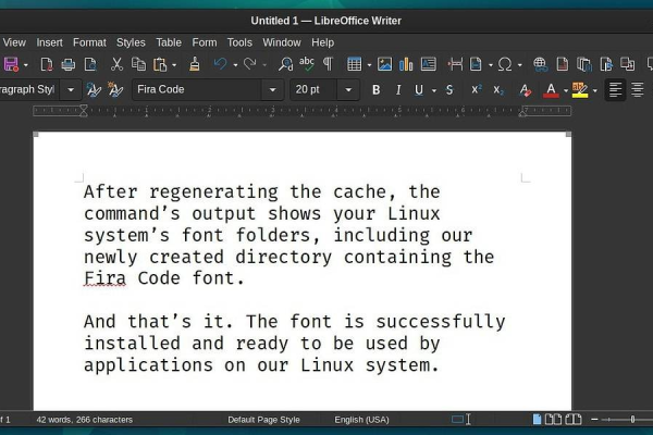 如何在Linux系统中下载并安装新字体库？