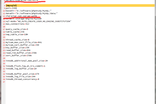 php mysql数据库设置编码_设置源文件编码