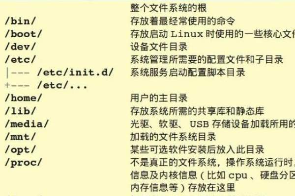 Linux系统中最关键的目录是哪些？  第1张