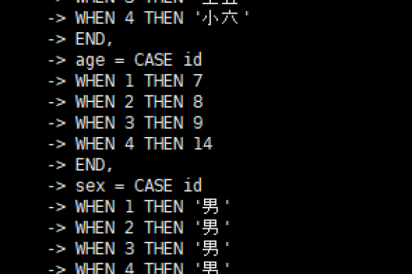 批量更新数据mysql数据库数据_更新数据库数据