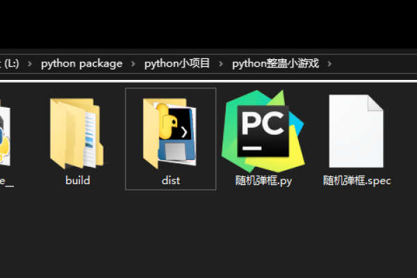 python打包exe_打包