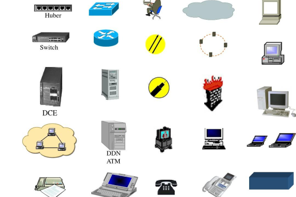 ppt网络设备图标库_网络设备