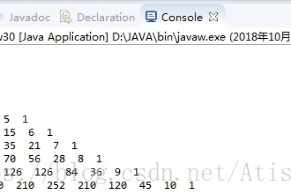 如何实现Java中的杨辉三角算法？