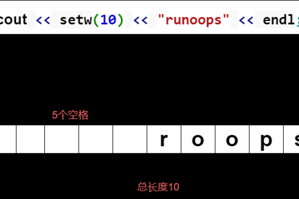 Setw函数在C++编程中的作用是什么？  第1张