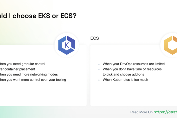 AWS EKS与ECS有何不同，它们各自的特点和适用场景是什么？