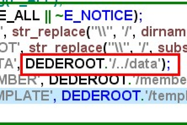 如何将系统的data目录安全地迁移到非web访问的目录？