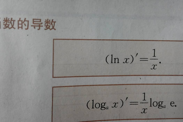 对数函数求导公式_公式