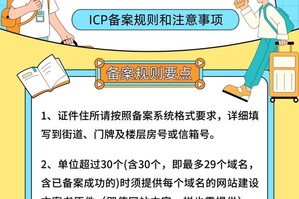 如何进行ICP快速备案,ICP快速备案需要注意的事项