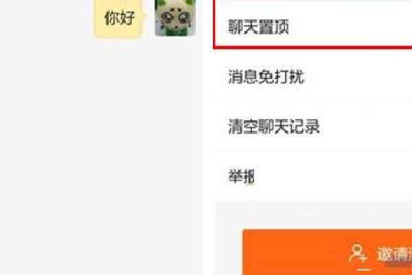 如何将重要的聊天对话框在消息列表中置顶？