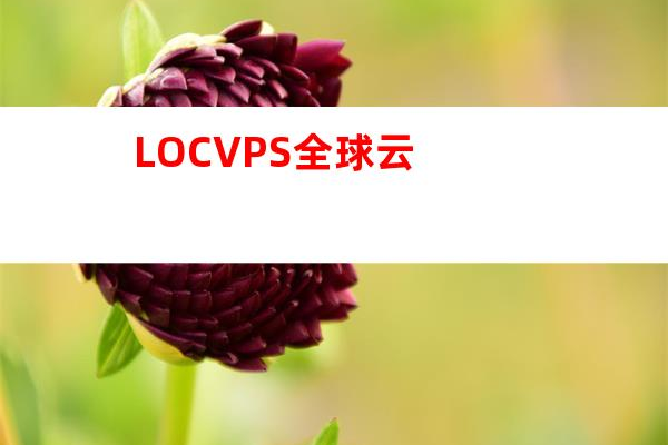 LOCVPS全球云