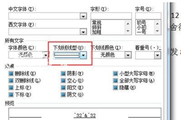 为什么有时候下划线不显示出来