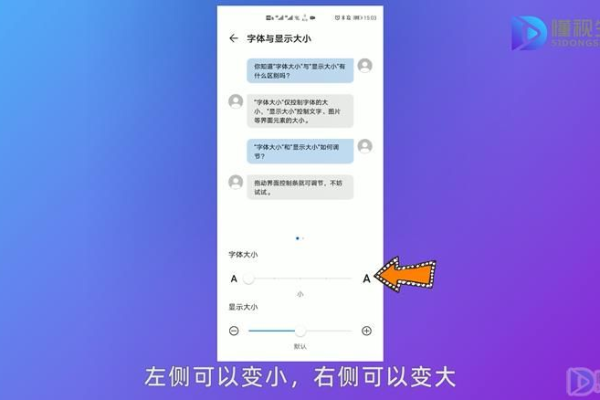 如何调整短信应用中的字体大小以提升阅读体验？