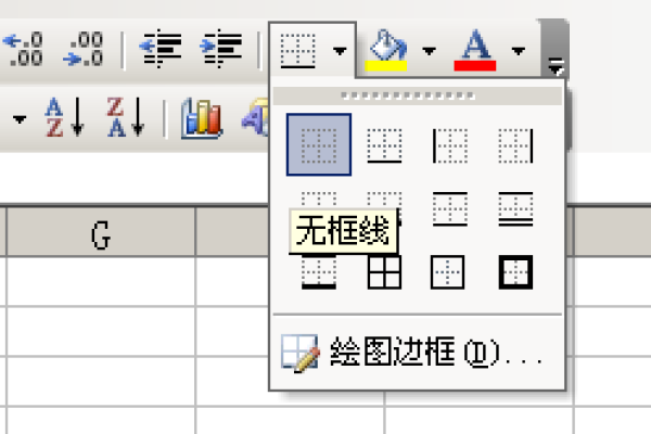 表格里为什么有很多分割线框