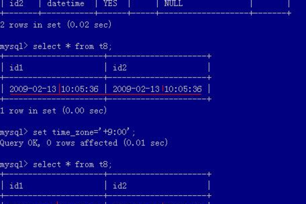 如何计算MySQL数据库中两个时间戳之间的时间差？