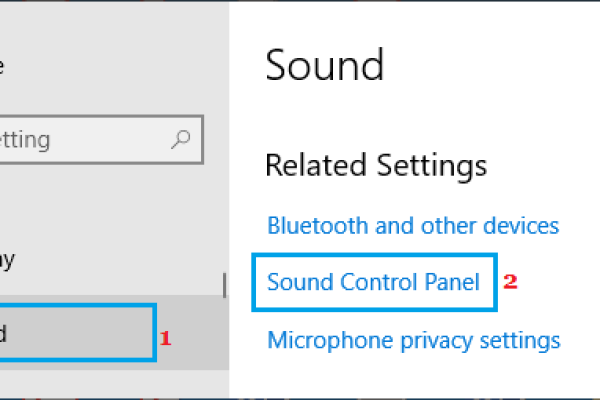 如何在Windows 10中找到并访问声音控制面板？