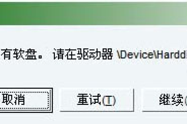 如何应对Windows 7中驱动器中没有磁盘的提示问题？