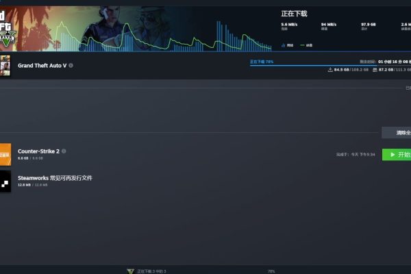 为什么有人steam下载速度