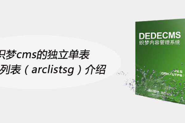 如何有效使用织梦标签arclistsg进行独立单表模型的文档列表管理？