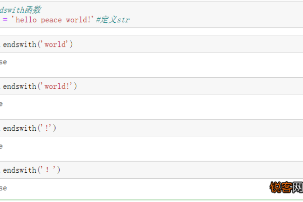 探索Python中字符串方法endswith的奥秘与应用