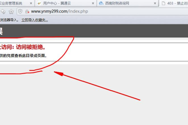 如何解决网站出现的403错误，保证服务器正常运行？
