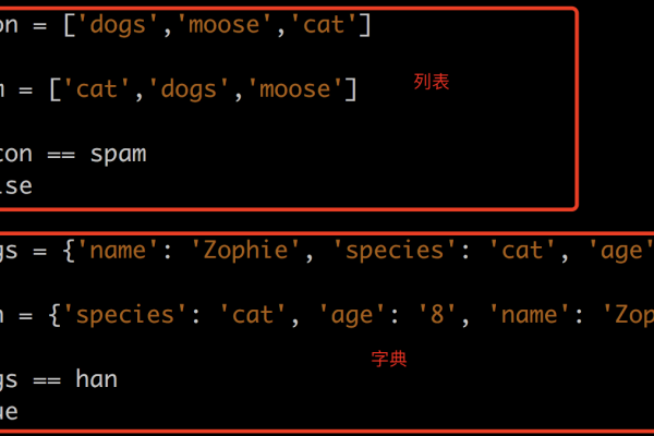 python字典键值_字典管理